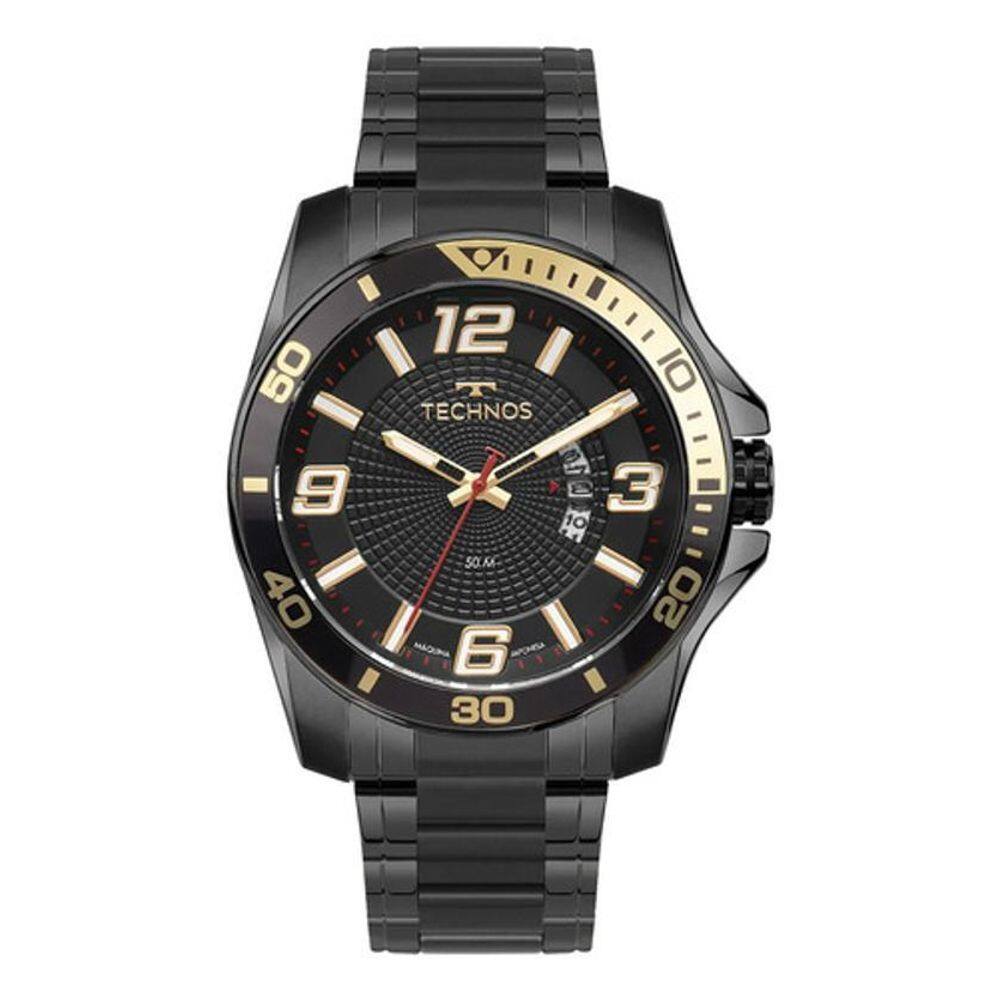 Relógio Technos Masculino Racer Preto 2117Lfr/1P
