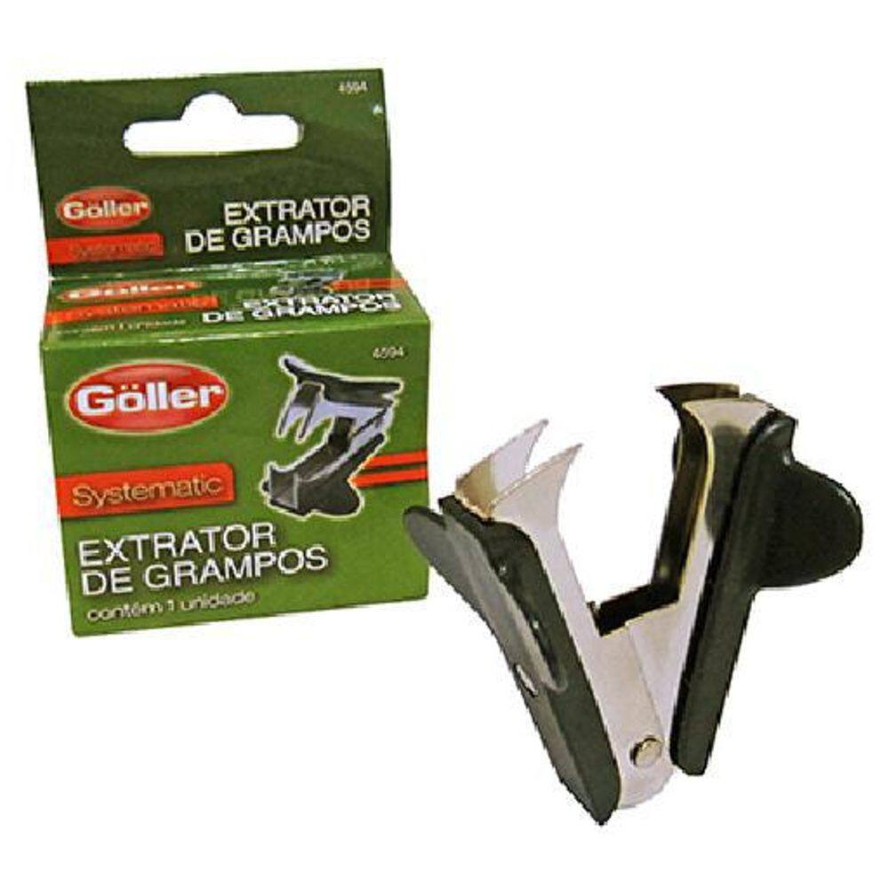 Extrator De Grampo Modelo Piranha 5,5Cm Systematic Na Caixa