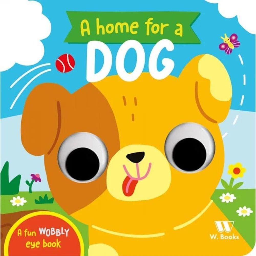 Livro Cartonado A Home For A Dog - Em Inglês - W. Books