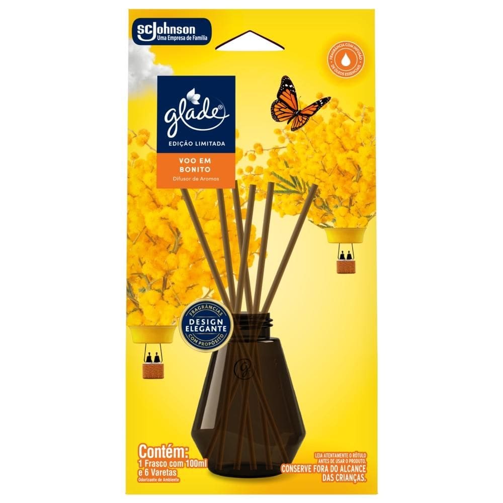 Difusor de Aromas Voo em Bonito Glade Caixa 100ml