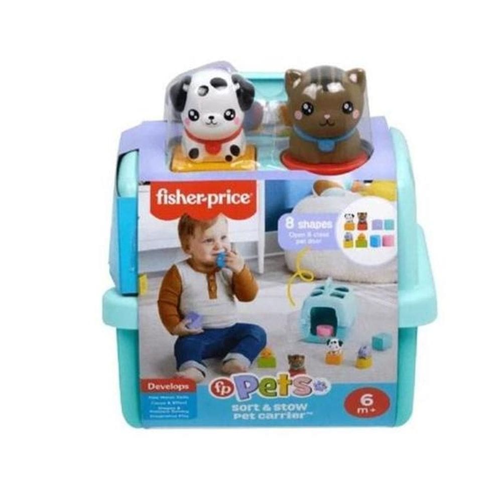Brinquedo Fisher Price Meus Blocos De Animais Htw93 - Mattel