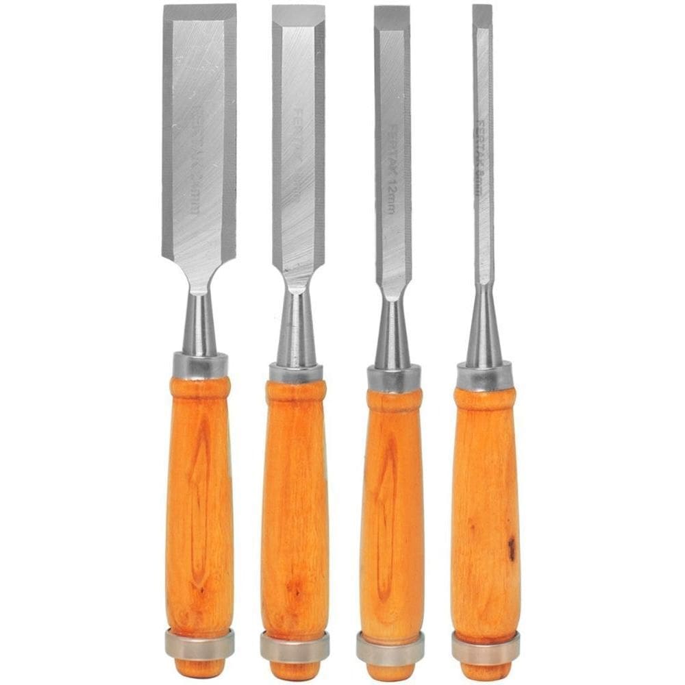 Fertak Kit Jg Formão Profissional Entalhar Esculpir Madeira