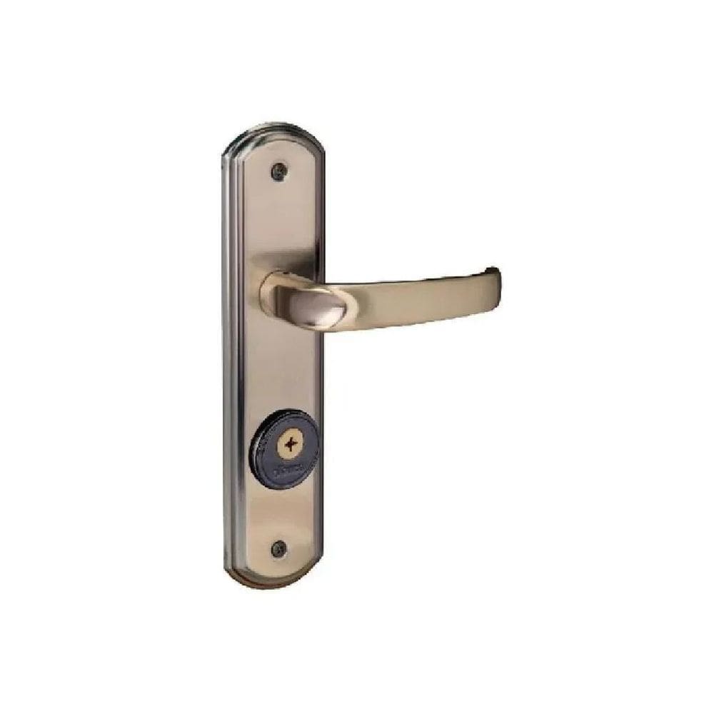 Fechadura Tetra Fort Quadra 5560A Z Bronze Latonado