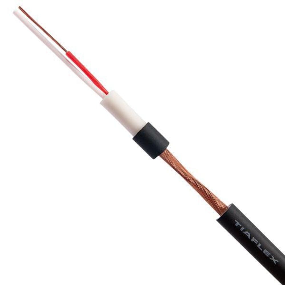 Cabo Sonorizacao Mic Af  E  6Mm 2X0.20 24Awg Preto Blindage