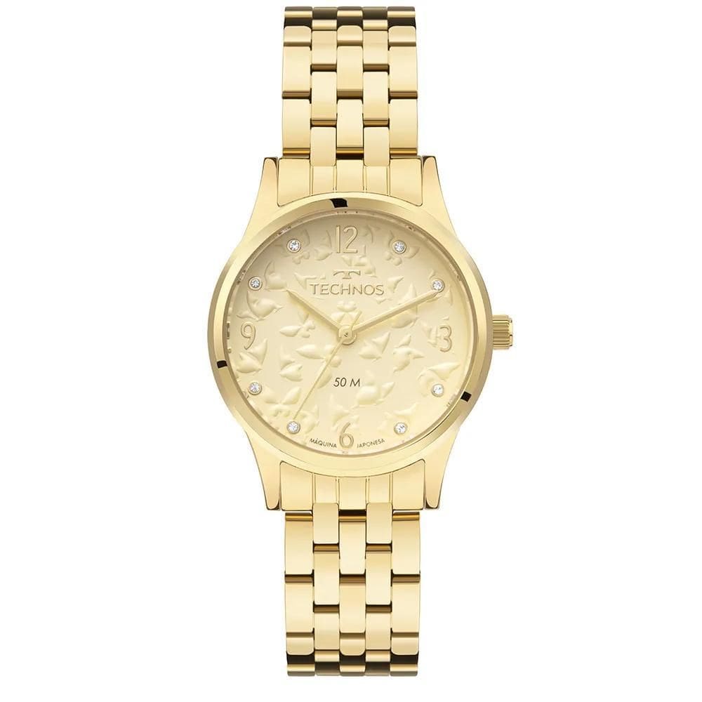 Relógio Technos Feminino Trend Dourado - 2036NBN/1X