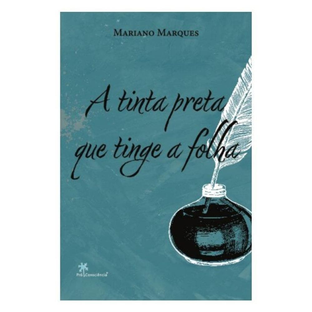 A Tinta Preta Que Tinge A Folha