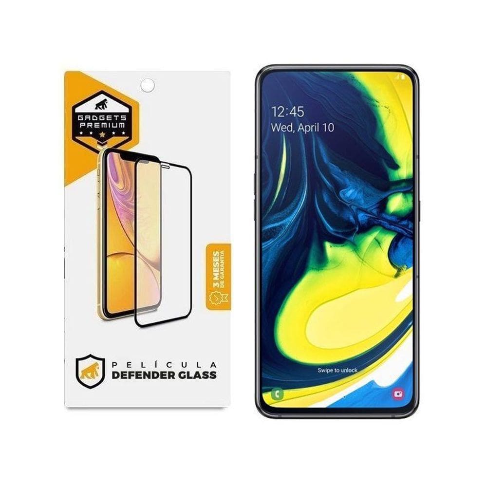 Película Defender Glass Galaxy A90 - Preta
