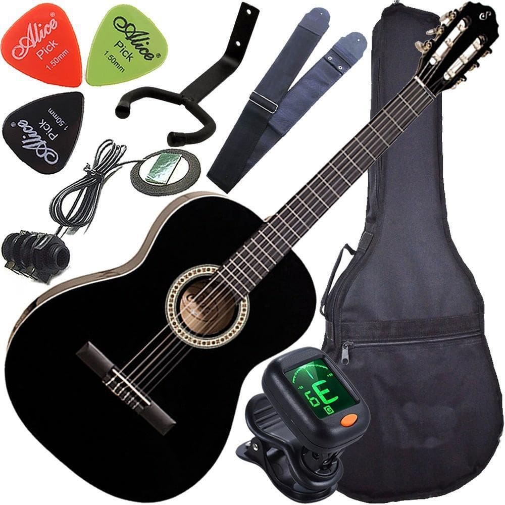Kit Violão Eletroacústico Com Capa + Acessórios N14 Giannini