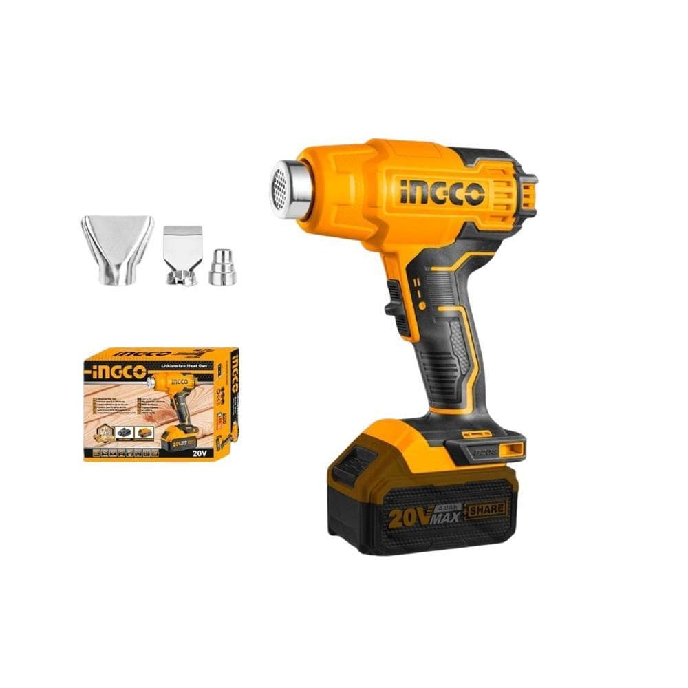 Soprador Térmico Sem Fio Ar Quente À Bateria 20V Bivolt