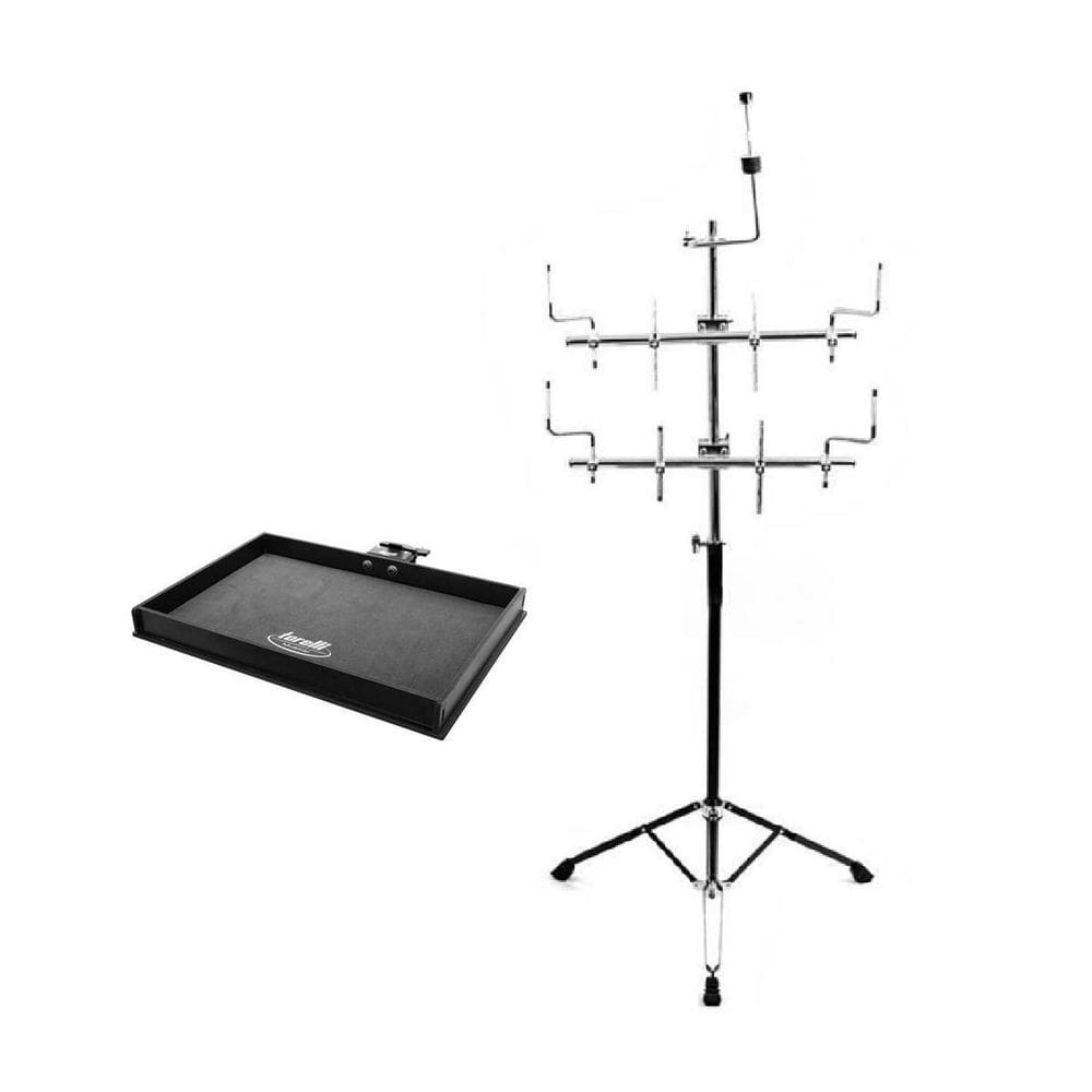 Kit Torelli Estante De Percussão Tep42 Com Mesa Ta184