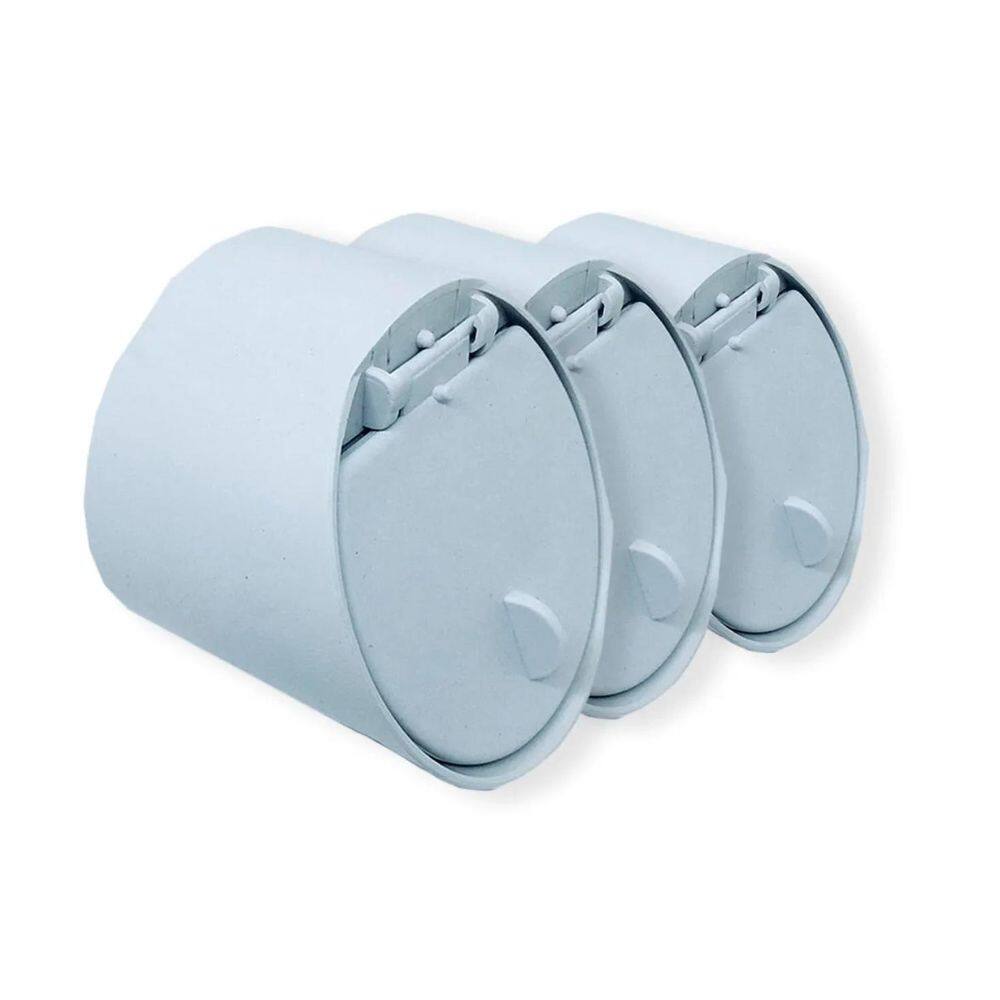 Kit 3 Un. Válvula De Retenção Anti-Rato Para Canos Pvc 4