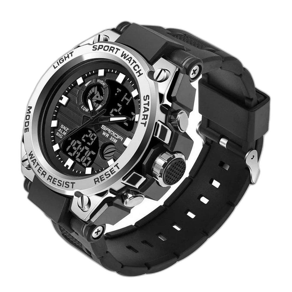 Relógio Masculino Esportivo Sanda Modelo 739 Estilo Militar