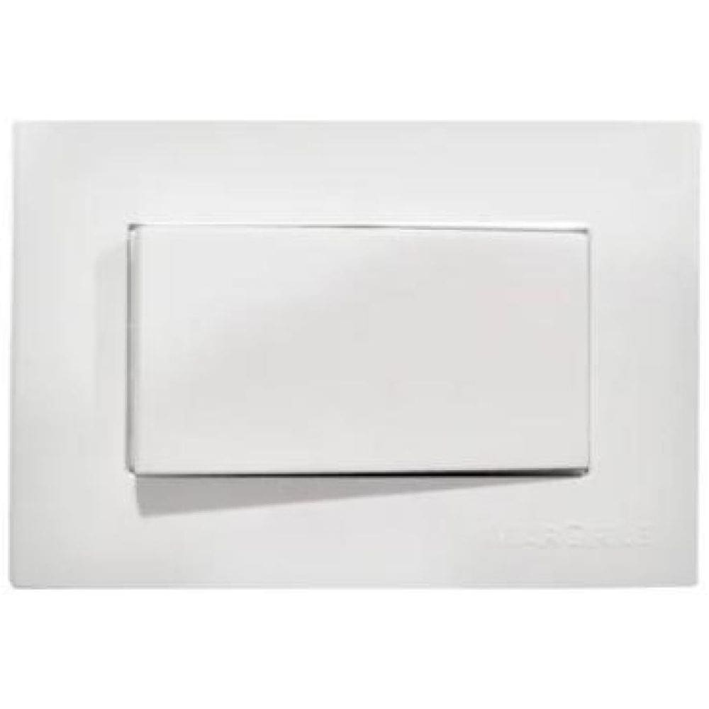 5 Pç Interruptor Simples P/Moveis Margirius Branco 10A 250V