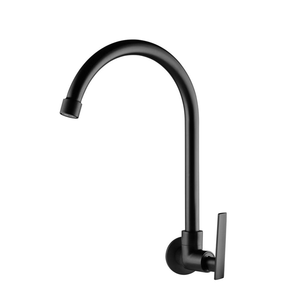 Torneira Plástica Lorenzetti Flatt 1168 F71 De Parede Preta