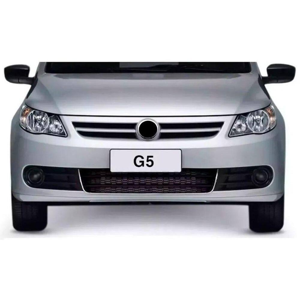 Grade Inferior Parachoque Gol Voyage Saveiro G5 Com Cromado