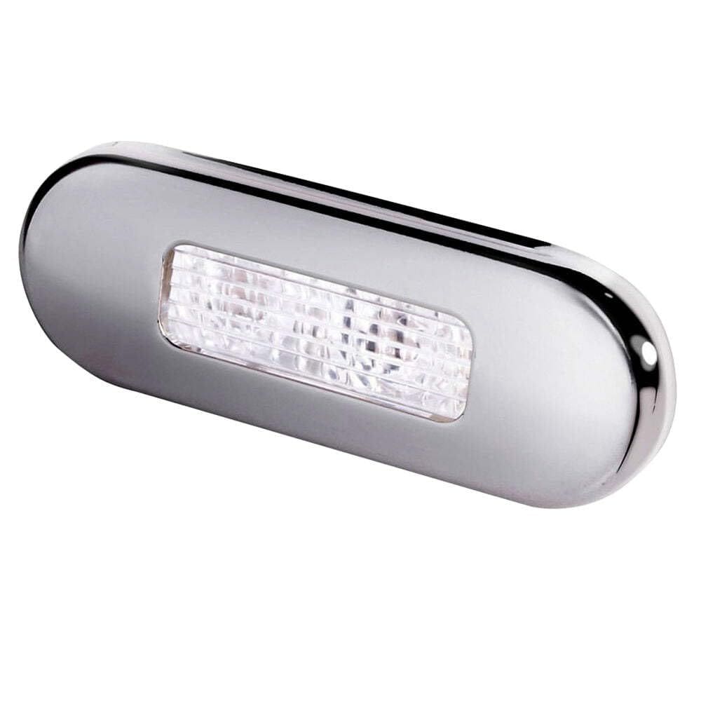 Lâmpada LED de cortesia Hella Marine Surface Mount Oblong White