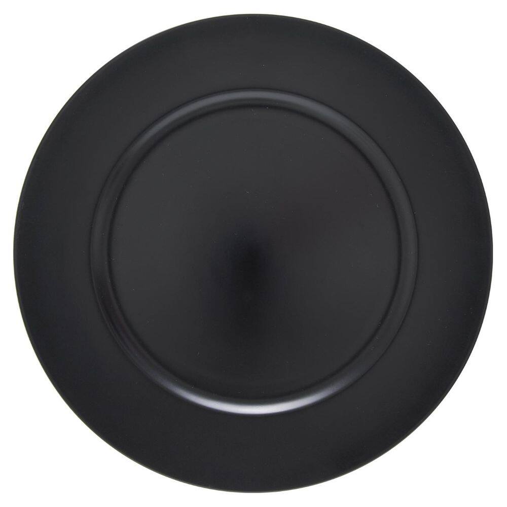 Sousplat Redondo Basic Preto 33 cm Copa