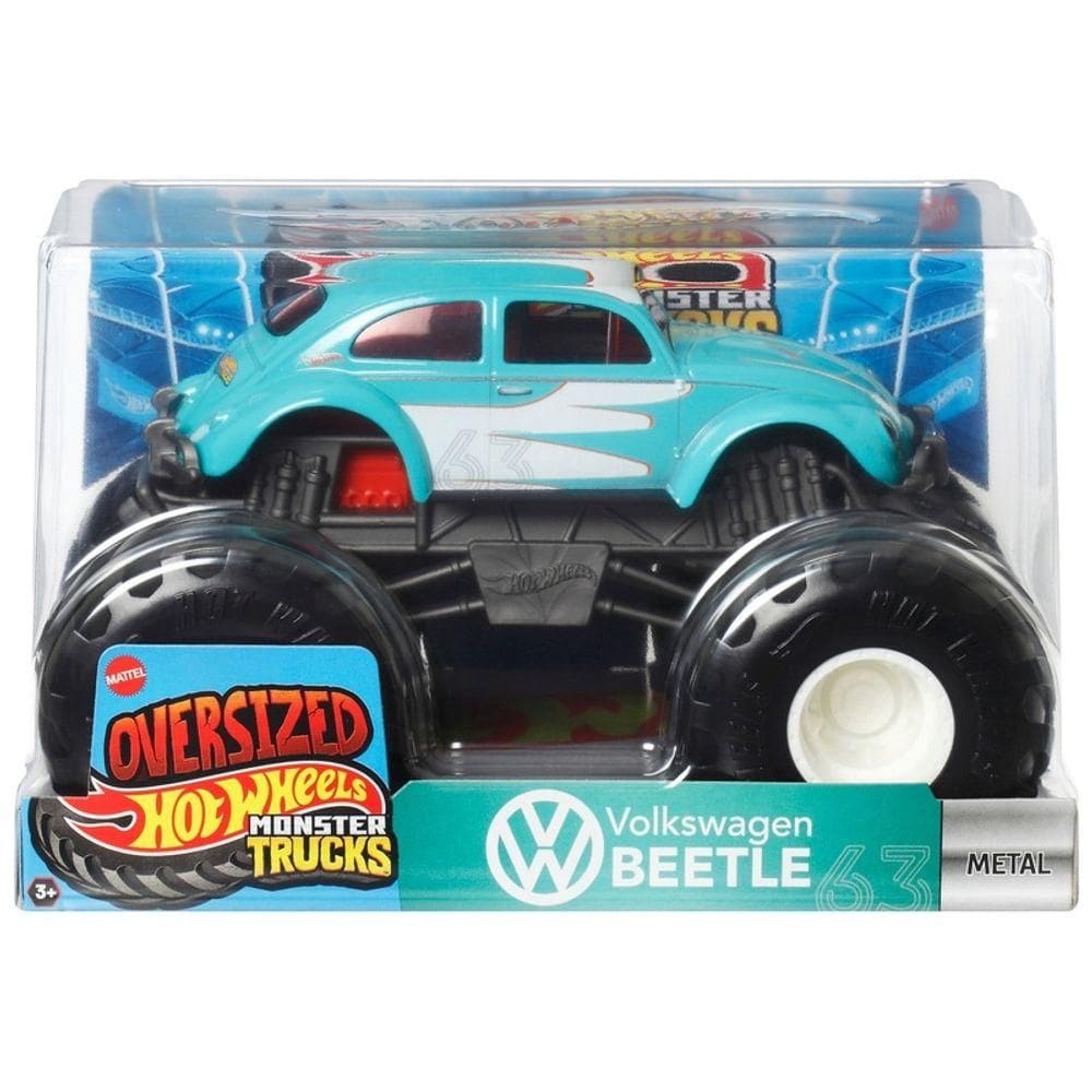 Hot Wheels Monster Trucks Volkswagen Beetle - Mattel