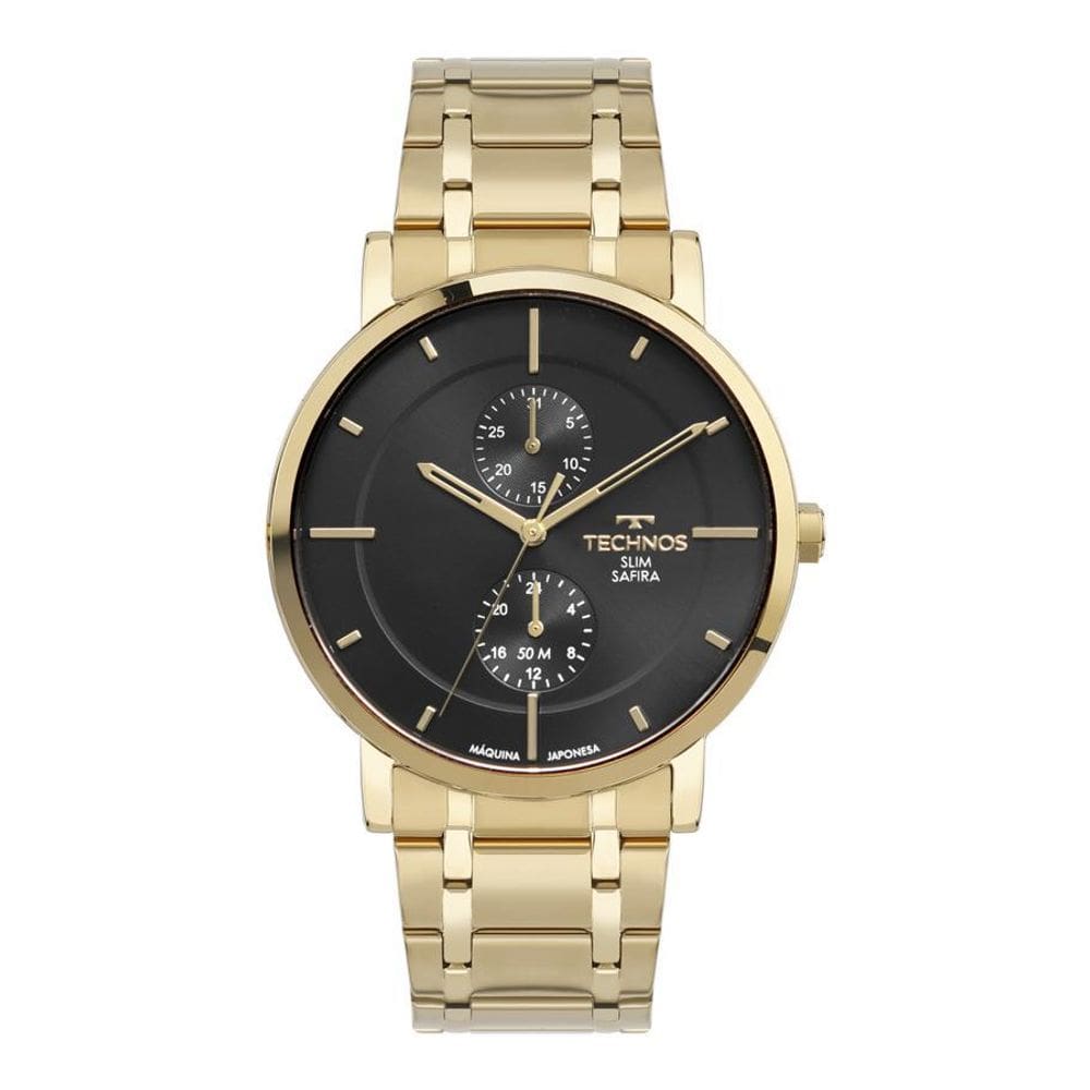 Relógio Technos 6P23Ap/1P 6P23Ap 1P Dourado Analógico Slim