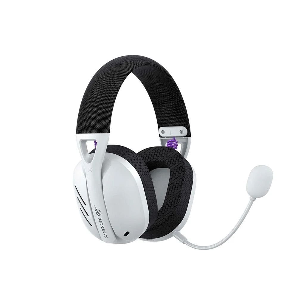 Headset Gamer Havit Quad-Mode Fuxi-H3, Wireless, Bluetooth, USB, 3.5mm, Drivers de 40mm, White/Black