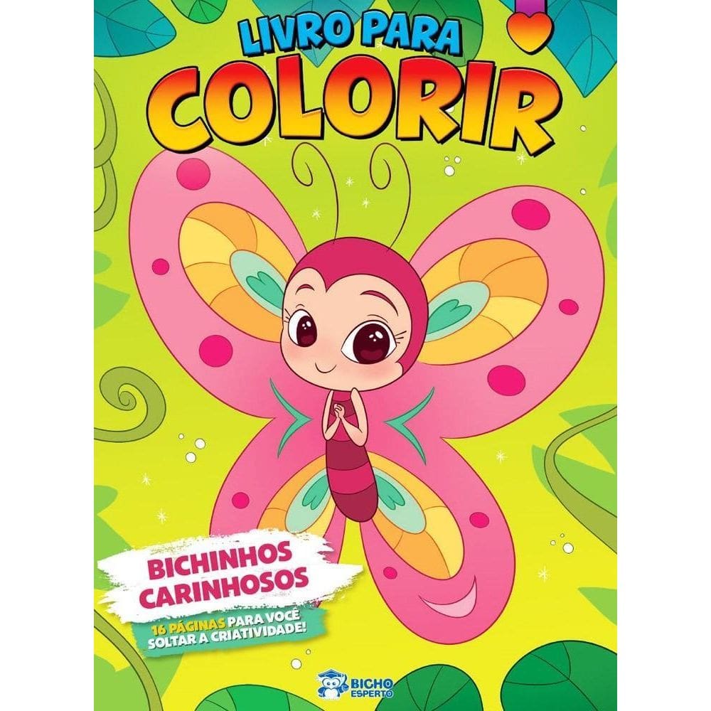 Livro Para Colorir - Bichinhos Carinhosos