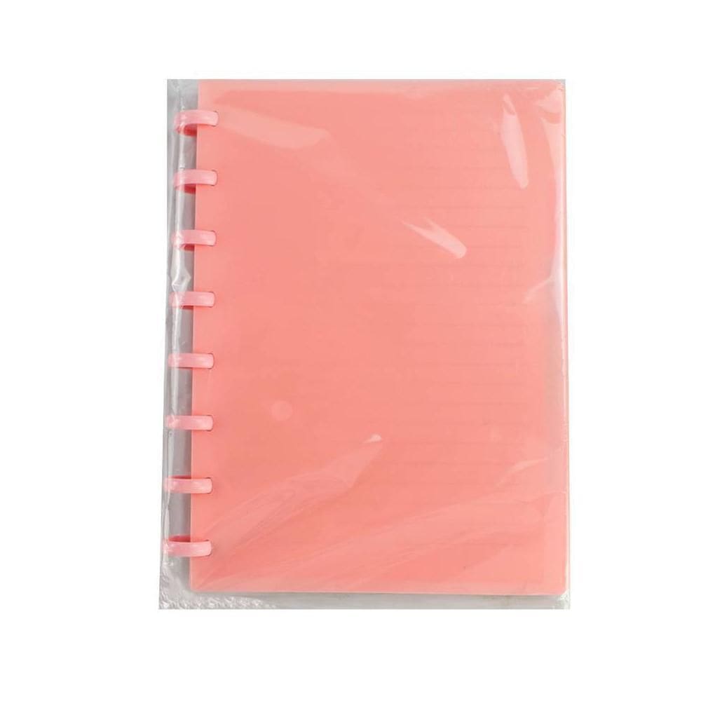 Caderno Disco Em Pp A5 Com 80 Folhas Escolar Yins Paper