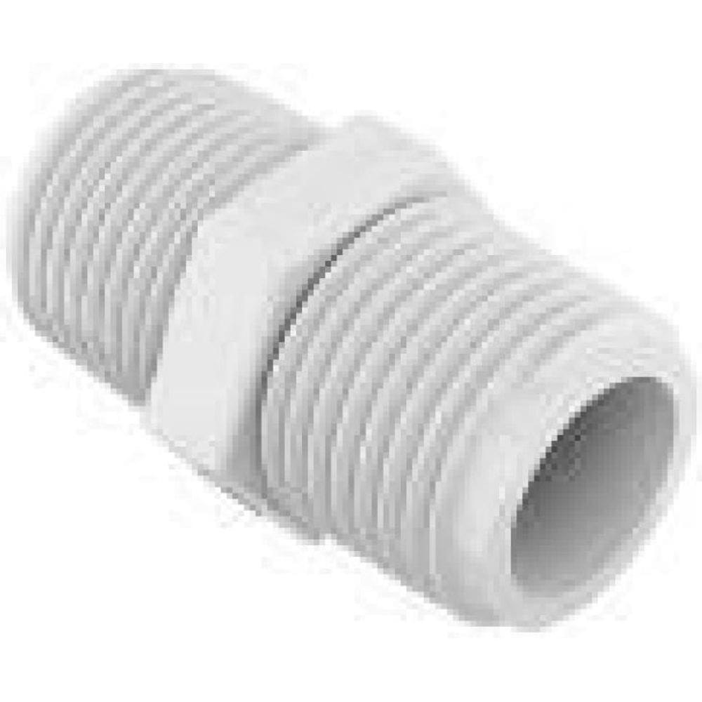 Kit 10 Peças Niple Nipel Rosca Roscável 1/2 De Pvc Sintex