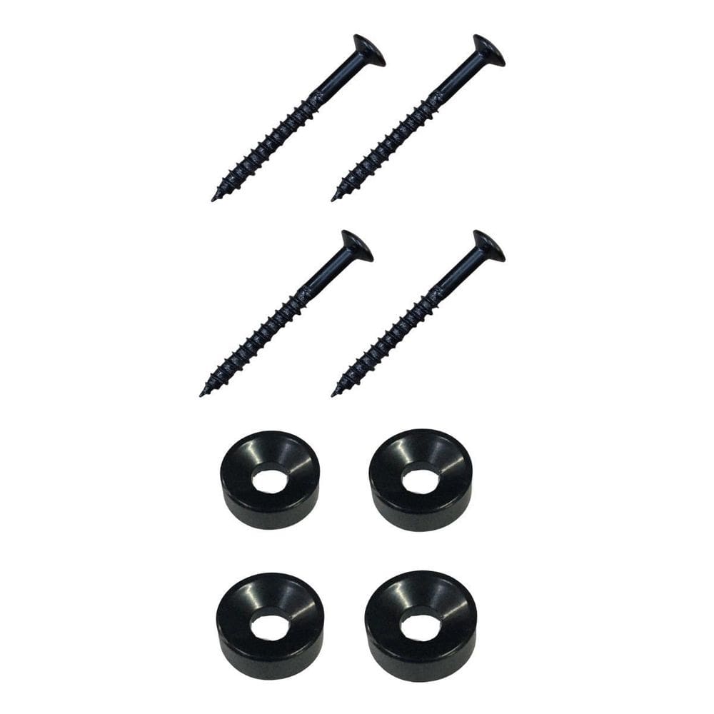 Kit 4 Buchas + 4 Parafusos Para Junção De Braço Guitarra