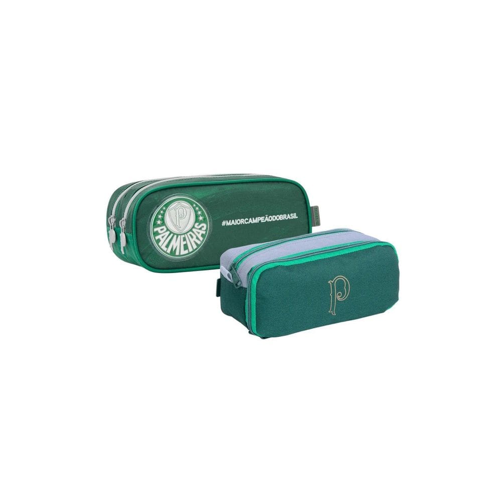 Kit Escolar Dois Estojos Duplos Oficial