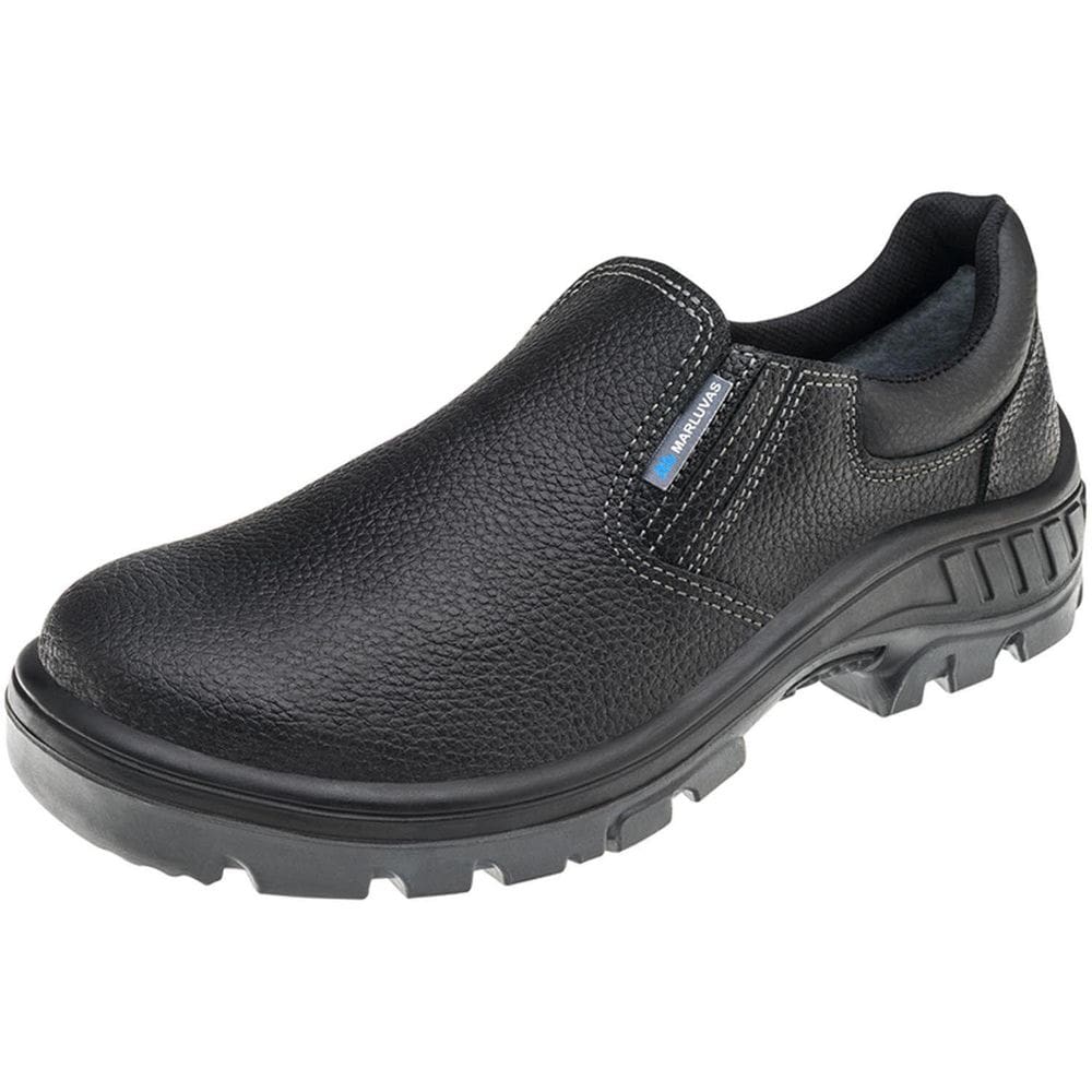 Sapato 95S19 90S19 Preto Elástico Bico Plástico Marluvas 3