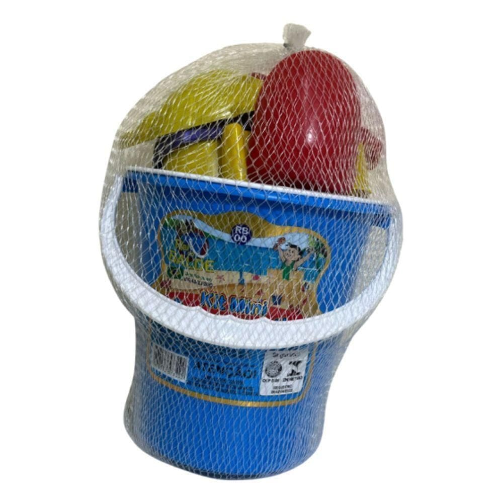 Kit Baldinho Radical Brinquedos Verão Praia 00 Rei Do Balde