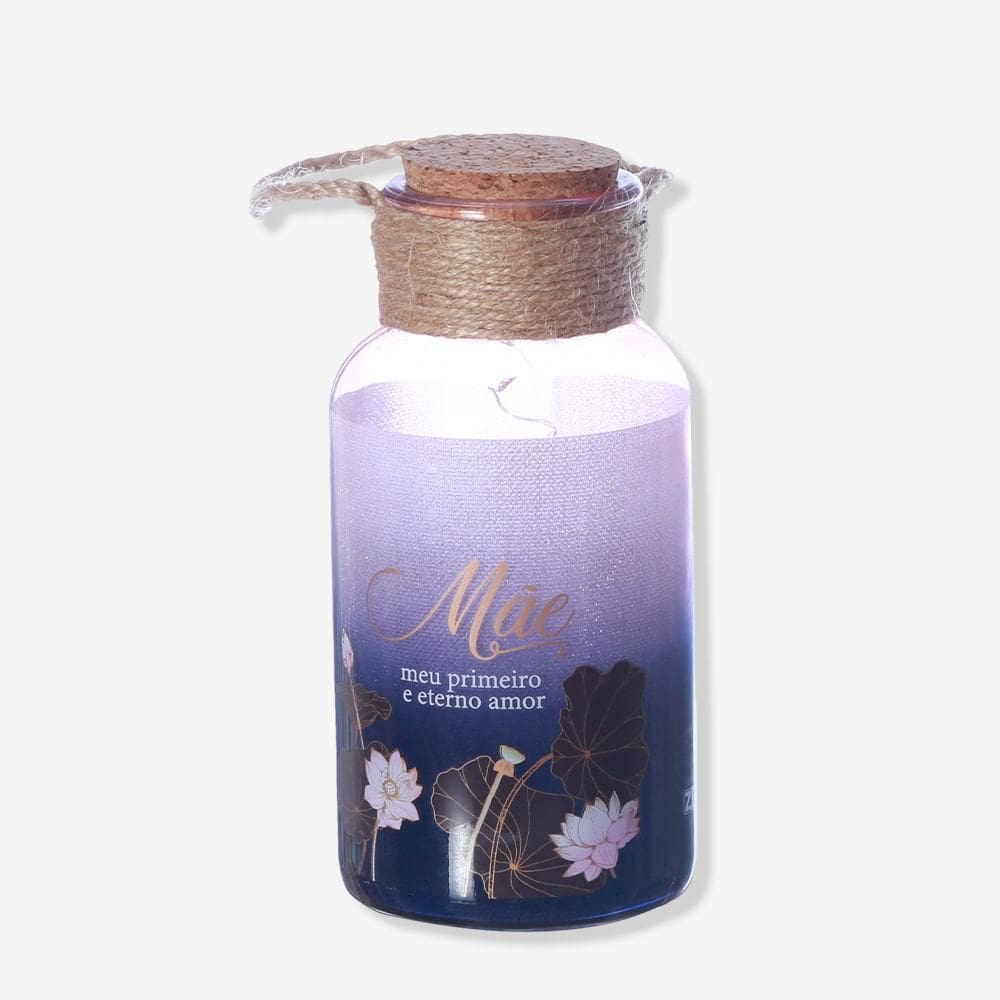 Luminária Pote Led Mãe Eterno Amor - Zonacriativa