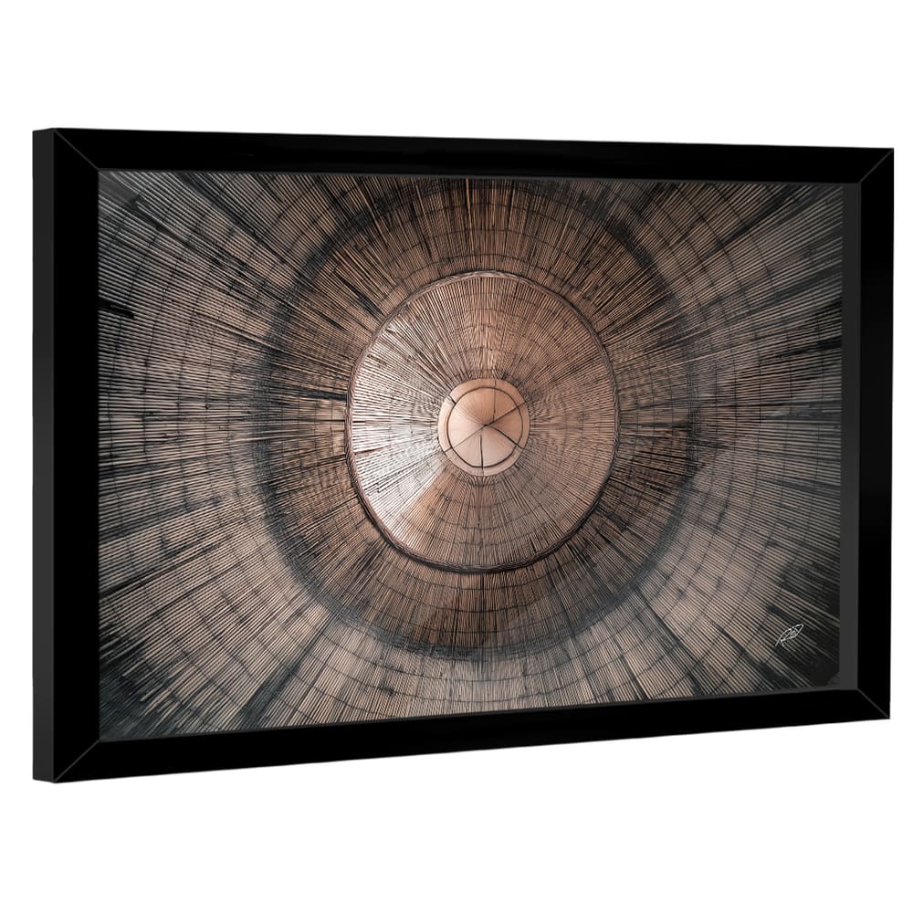 Quadro Decorativo Abstrato Radial