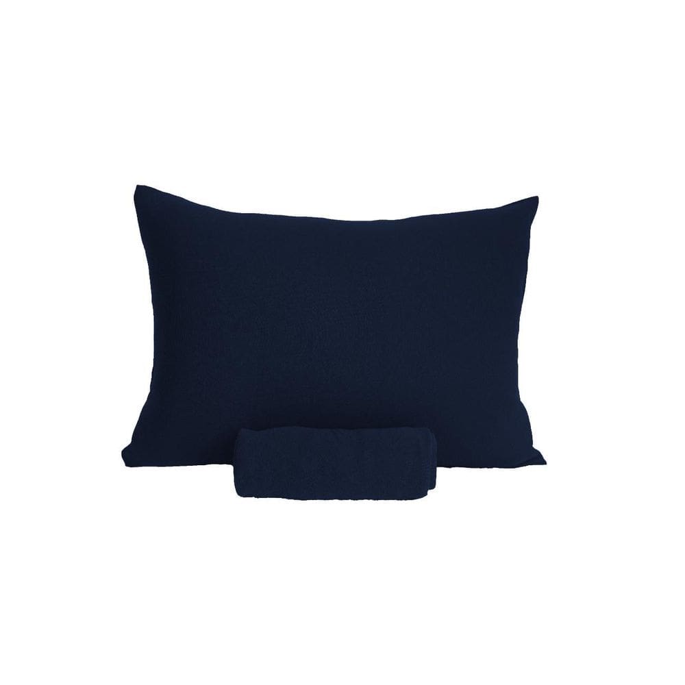 Fronha Avulsa Lisa Doce Vida Azul Profundo