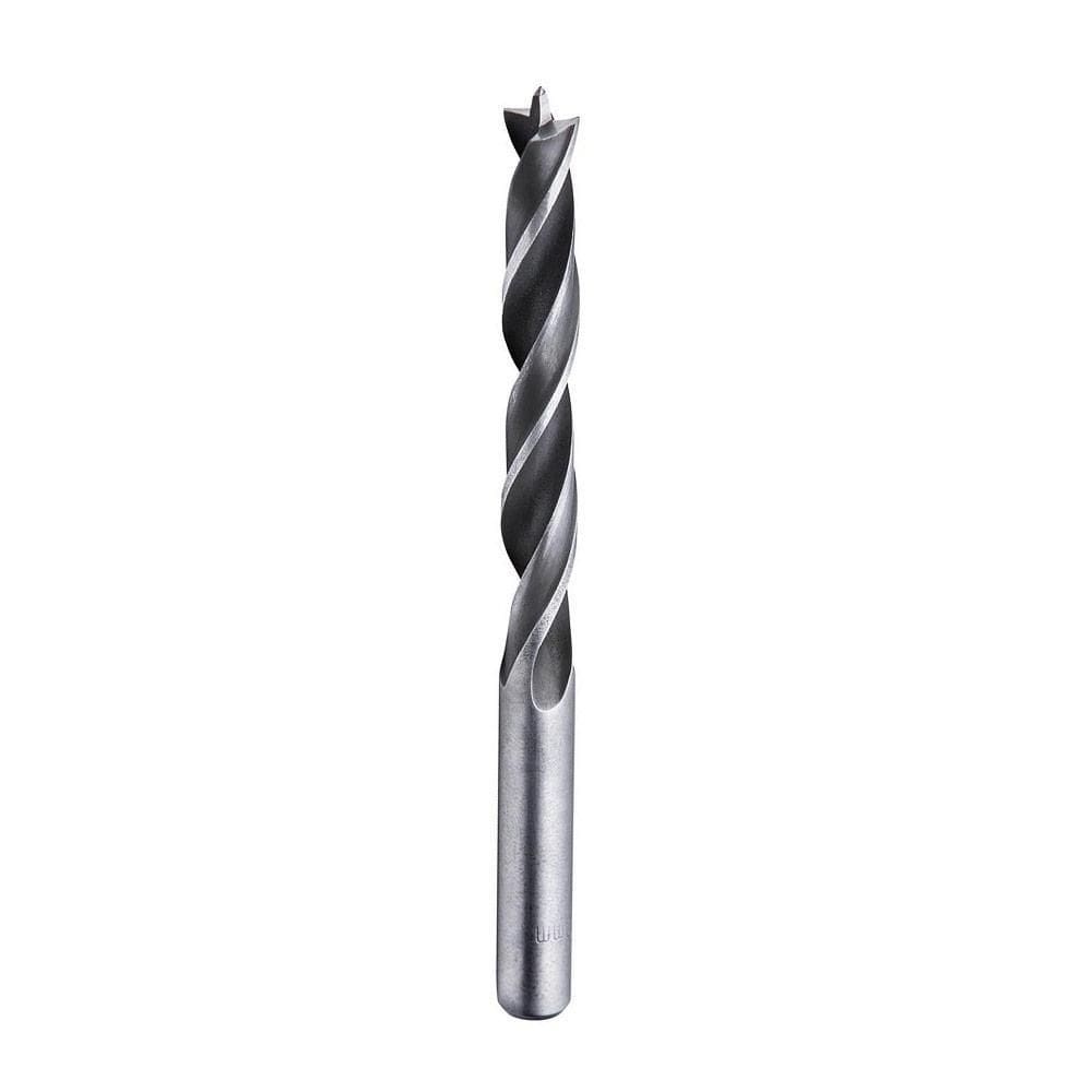 Broca Para Madeira 10Mm X 133Mm Com 3 Pontas Aço Cromo