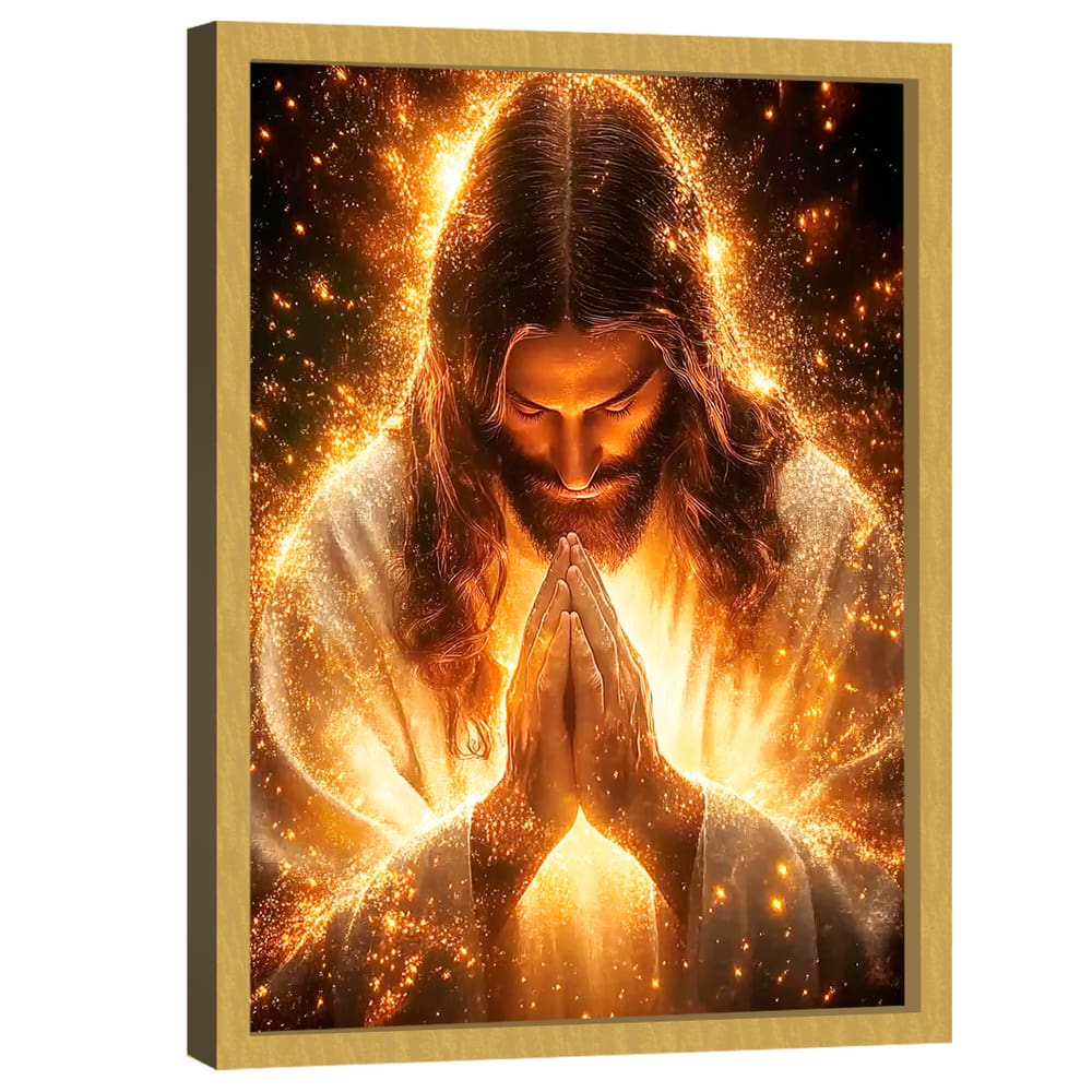 Quadro Decorativo Jesus Luz Da Graça Variação