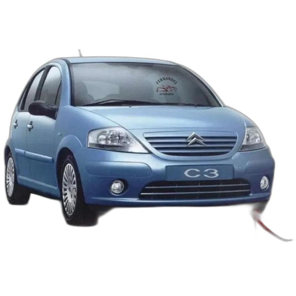 Bigode Do Parachoque C3 2003 04 05 06 07 2008 3 Peças