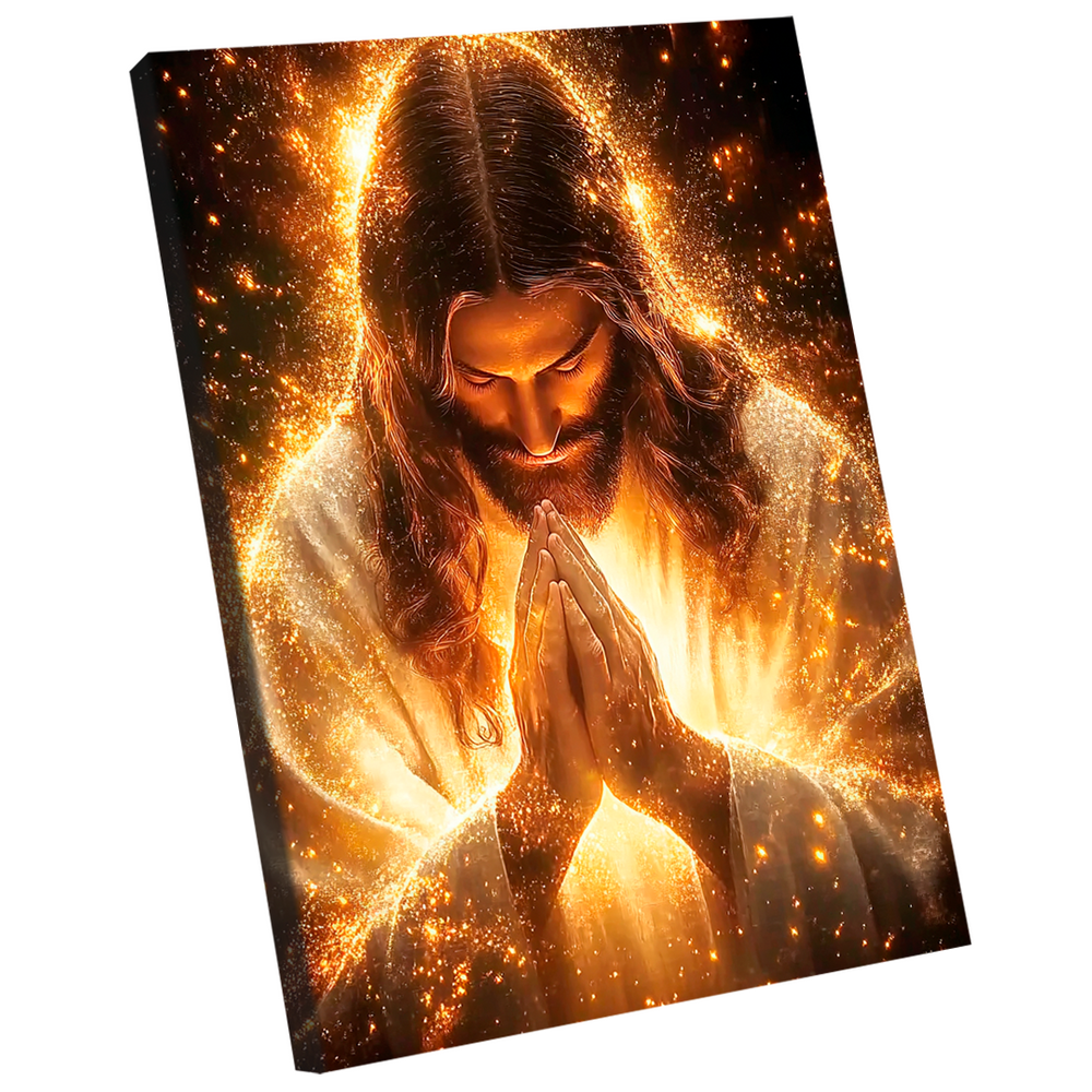 Quadro Decorativo Jesus Luz Da Graça Variação