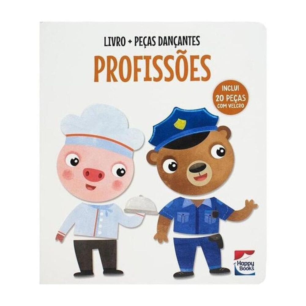 Livro + Peças Dançantes: Profissões