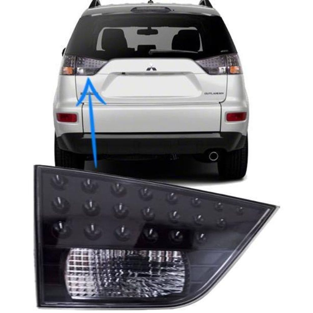 Lanterna Esq. Tampa Traseira Mitsubishi Outlander