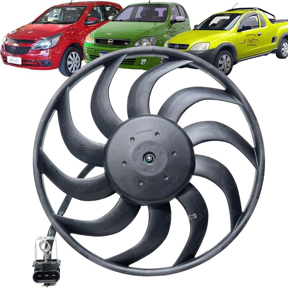 Ventoinha Radiador Montana Corsa 1.8 08