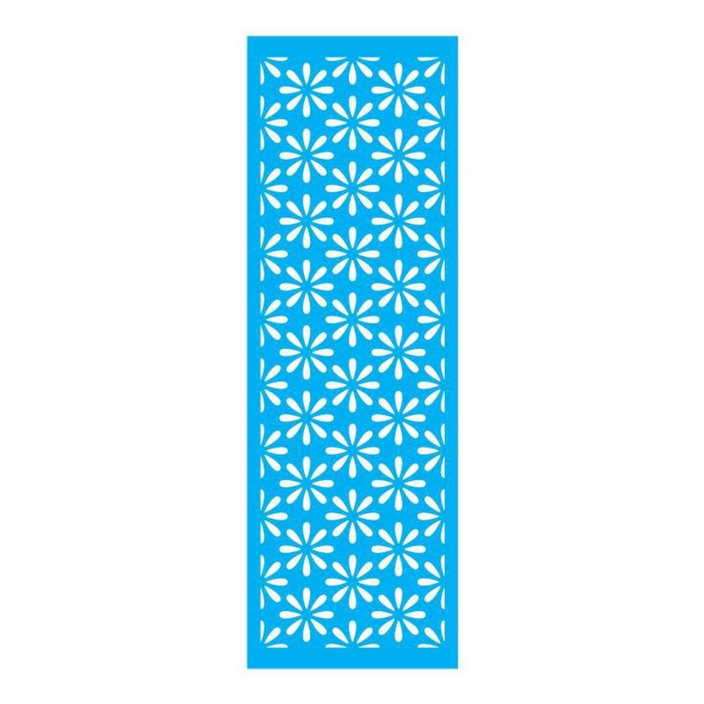 Stencil Tamako Estampa Floral - 10X30Cm - Ref 7520