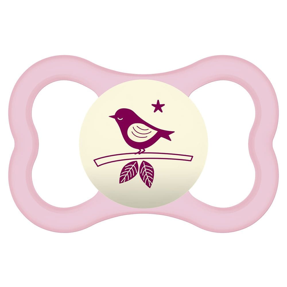 Chupeta Mam Air Night Skin Soft de 6+ Meses Girls Desenhos e Cores diversas 1 Unidade Ref:2834