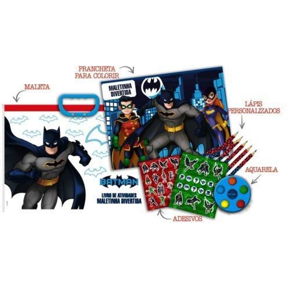 Livro Batman Maletinha Divertida 01