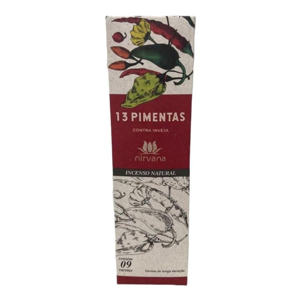 Incenso Nirvana Natural Bem Estar 9 Varetas- Escolha O Aroma