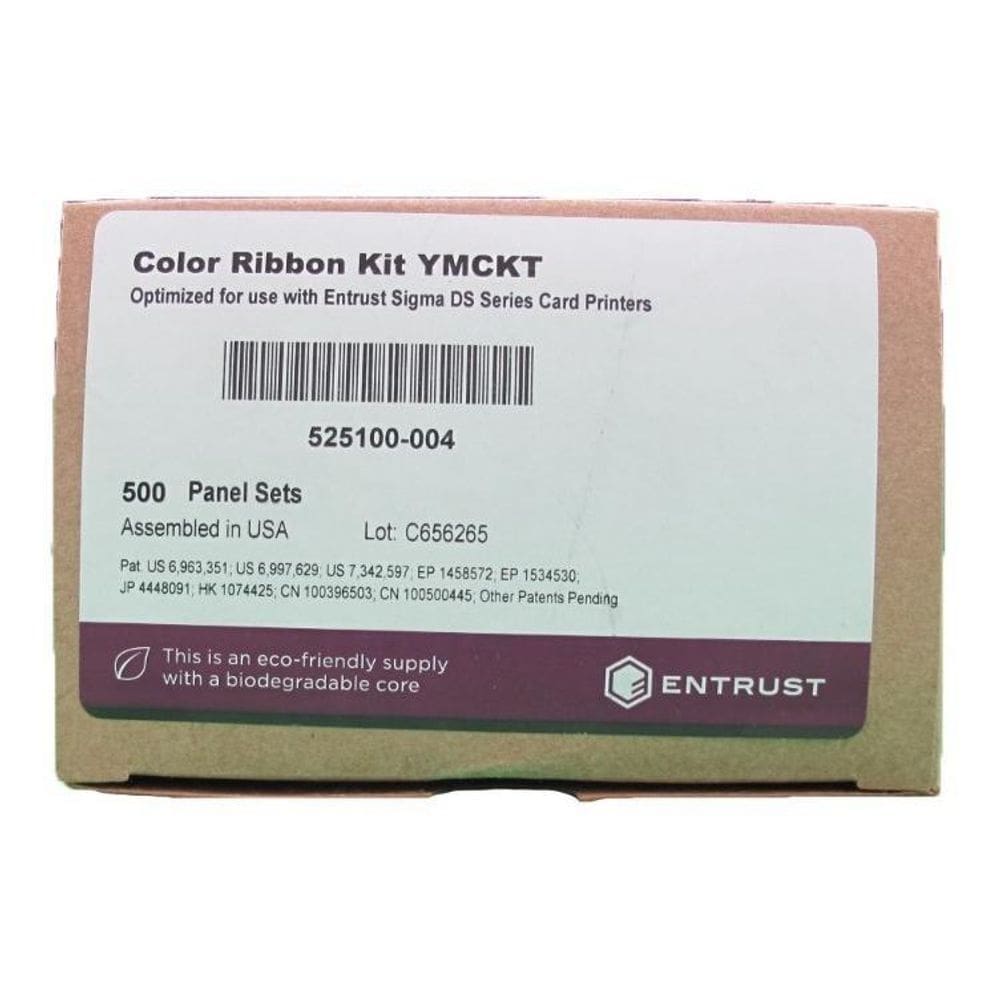 Ribbon Colorido Para Sigma Entrust Ds1 E Ds2 500 Impressoes