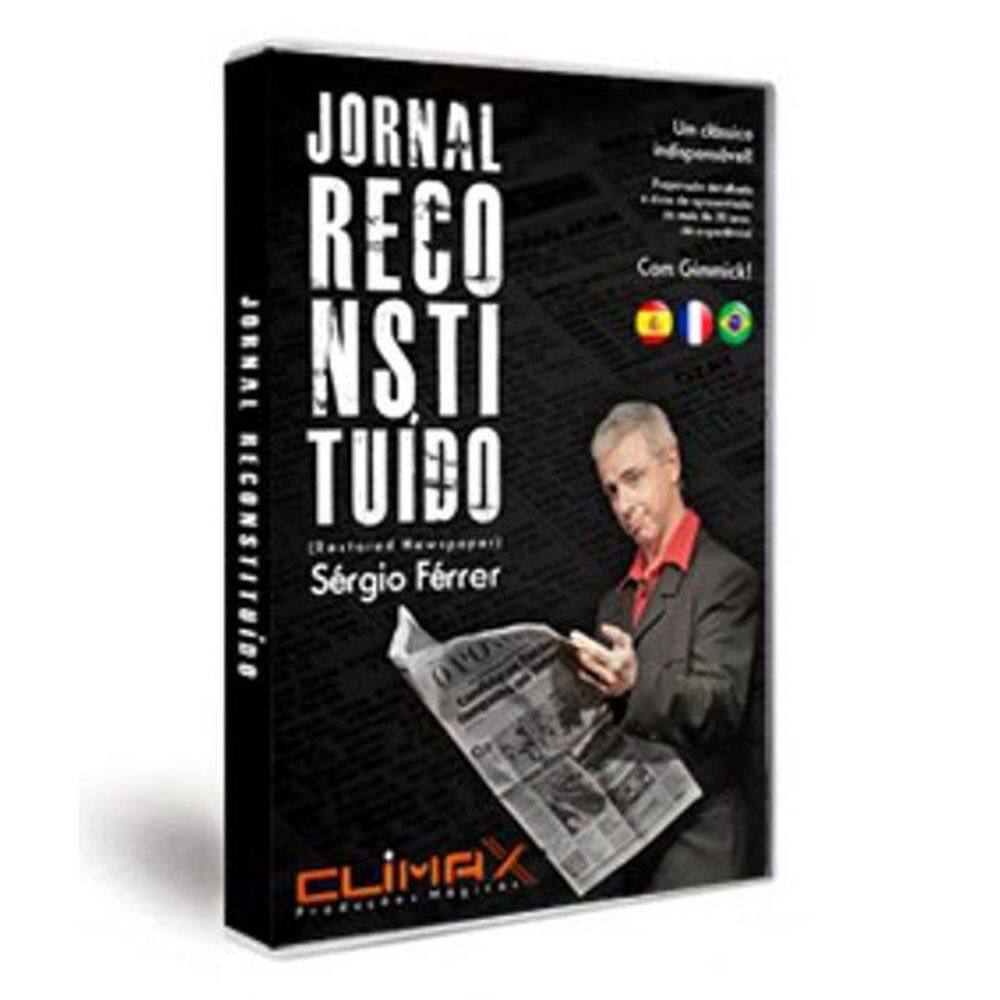 Dvd - Jornal Rasgado Reconstituído + Gmmick D+