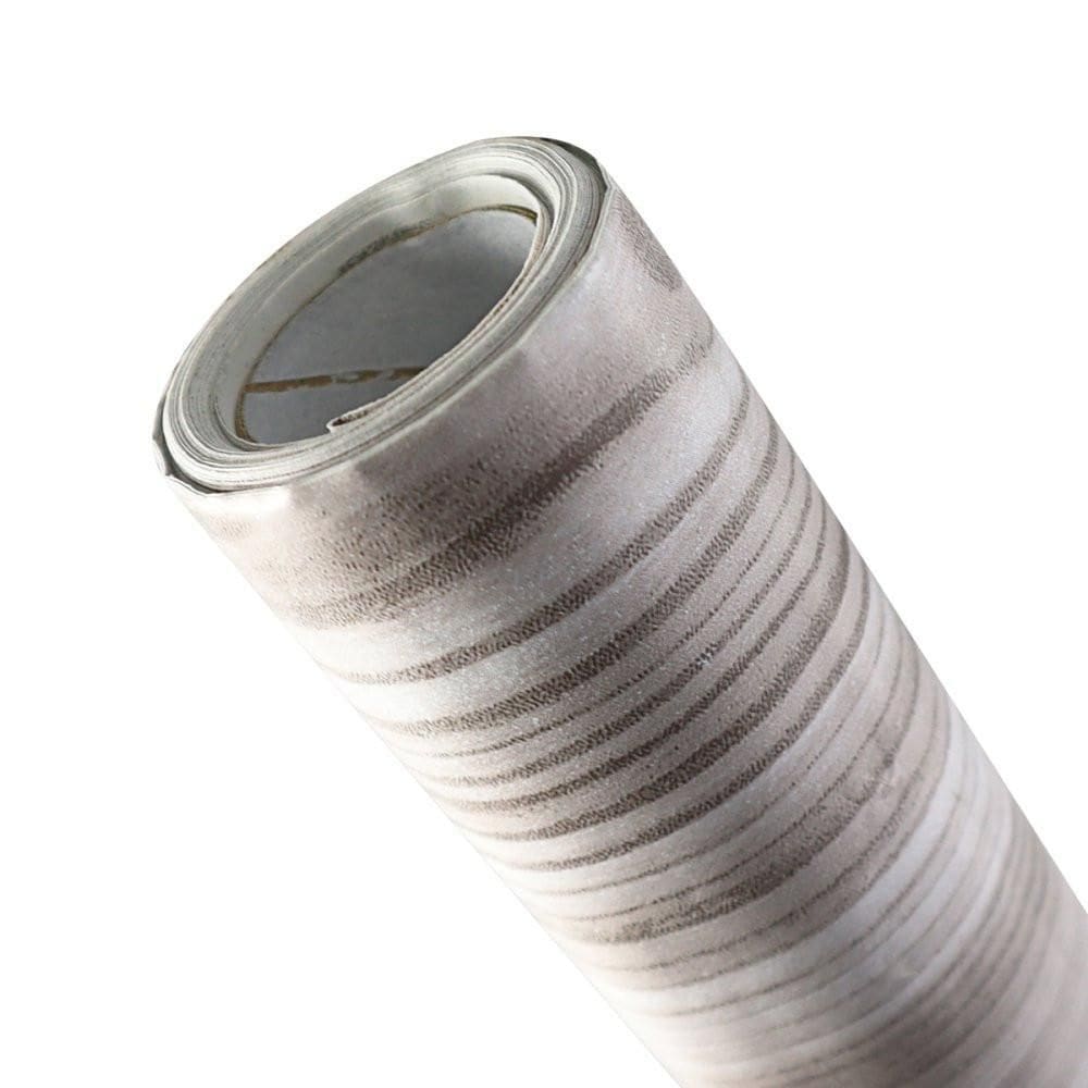 Kit 10 Rolos Com 05 Metros De Papel De Parede Madeira Clara