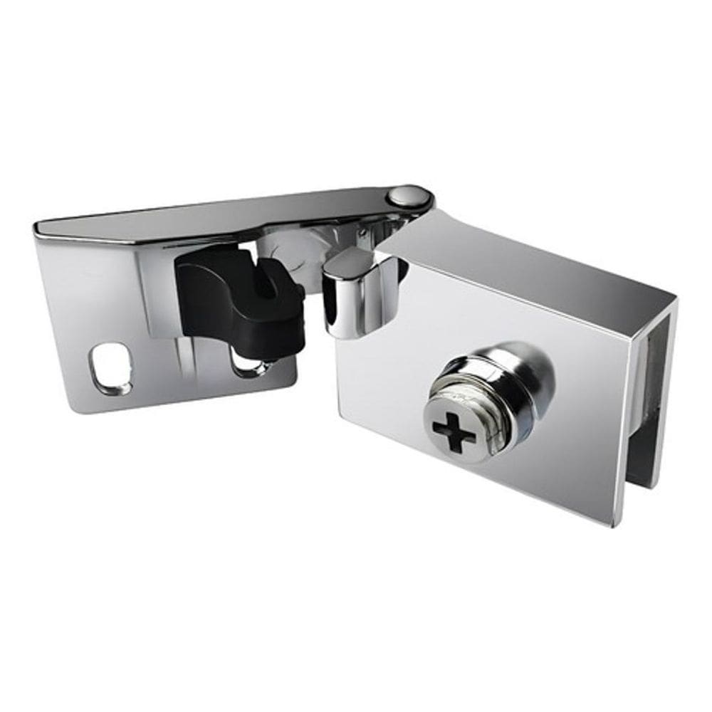 Par Dobradiça Para Porta De Vidro De Armário Até 4Mm Até 6M