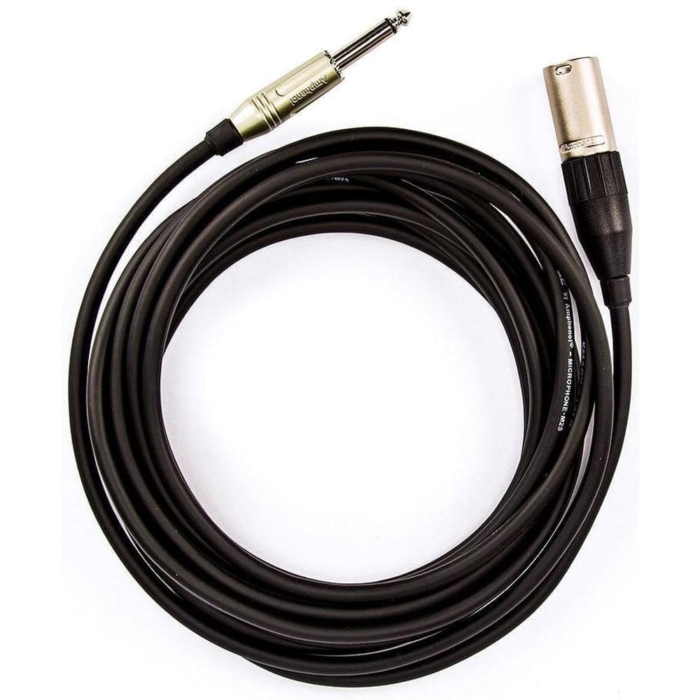 Cabo De Microfone P10 Mono Para Xlr Macho Amphenol 2M